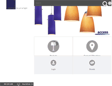 Tablet Screenshot of lightingloft.com